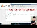 Auto Tune of PID Controller Buck Converter Model MATLAB Simulation