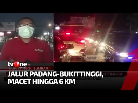 Macet Panjang Hiasi Jalur Padang-Bukittinggi