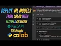 Deploy ML Models from Colab with FastAPI ColabCode - Free ML as a Service