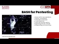 BASH New Tool in Penetration Testing