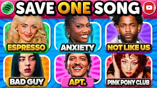Save One Song Per Singer Most Popular Artists 6 Songs Each Singer Music Quiz 2025 
