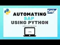 How to automate SAP System using Python Introducing the New Project
