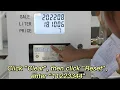 Sinotech vehicle fuel dispenser modify the unit price
