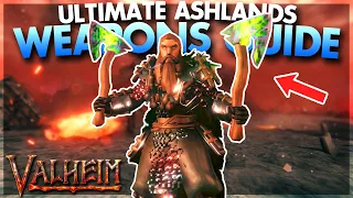 Ultimate WEAPONS GUIDE in Valheim Ashlands Valheim Tips Tricks