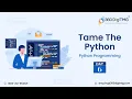 Python Session 01-11-2021