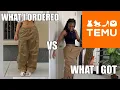 What I Ordered VS What I Got From Temu Haul Honest Opinion VibrantPeace