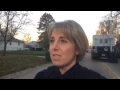Amy Dotson of the peoria police explains the stand off