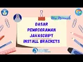 Belajar Coding Dasar Pemrograman Java Script Install Brackets