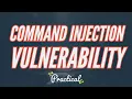 Command Injection vulnerability Part-2