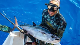 DREAM REALISED! A DOGTOOTH from our own BOAT! (Sailing Popao) Ep.66