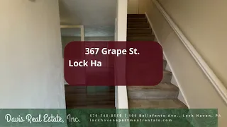 Apartment Tour 367 Grape St Lock Haven PA