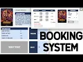 Cinema Booking System Application Java FX Java - Project