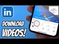 How to download s from LinkedIn 2025 Download LinkedIn s on iPhone 2025