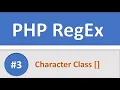 PHP Regex Character Class
