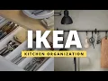 Best IKEA Kitchen Organization Products IDEAS FOR SMALL KITCHENS shop with me