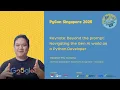 Navigating the Gen AI World as A Python Developer Thu Ya Kyaw PyCon SG 2025