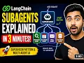 LangChain Subagents Explained in 3 Minutes Supervisor Pattern Multi-Agent AI