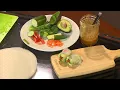 Stephanie Abrams Makes Veggie Spring Rolls
