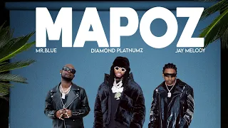 Diamond Platnumz Ft Mr Blue Jay Melody Mapoz Official Lyric Video 