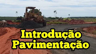 Introdução a Pavimentação - Processos de construção de Vias Secundárias na Prática