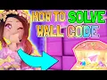 How To UNLOCK the Wall Code TIPS Successful Combinations Royale High Campus 3