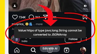 value https of type java lang string cannot be converted to jsonarray