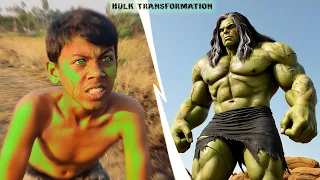 All Hollywood Hulk Transformation In Real Life | Full ACTION Movie #templerun