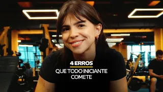 4 Erros de todo INICIANTE na Academia! Saiba como evitar.