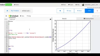 Calculating Circular Orbits with Python also finding geostationary orbits