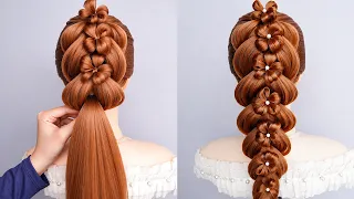 Perfect Hairstyles For Ladies | Easy & Unique Hairstyles Special Occasions | New Hairstyles Tutorial