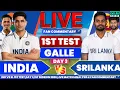Ind vs Sl 1st Test Match Day 3 2026 India vs Srilanka Live Cricket Score Fan Commentary
