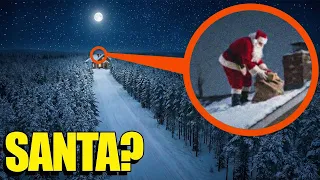 Drone catches Santa Claus delivering PRESENTS on Christmas Proof He s REAL