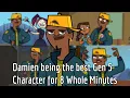 Damien being the best Gen 5 Character for 8 Whole Minutes Total Drama Island 2023