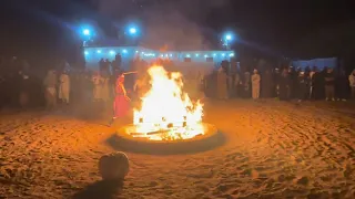 كهرباء ع الرايق تولع الكلج   لعب مزمار السعدي والمعازيم السبيل   شعبنة      ه  دندنها