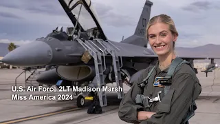 U S Air Force 2LT Madison Marsh - Miss America 2024