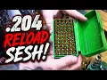 I Reload 204 Ruger to help you sleep