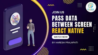 part2 - React Navigation v6 Passing Data Between Screens React Native Tutorial In Hindi