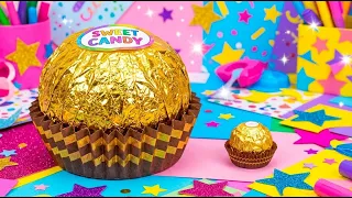 مجسم أيس كريم الدب الشوكولاتة والكوكيز العملاق! مجسمات ورقية وكرتون