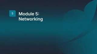 OpenNebula Certified Practitioner Module 5 Networking