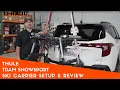 Thule Tram Hitch Snow-sport Carrier Setup Review