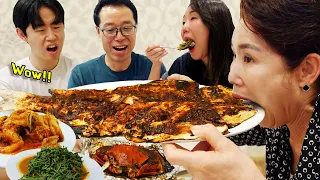 Akhirnya membawa keluarga Korea ke Indonesia! Hancurkan makanan YUK!!🔥🔥