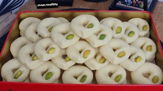 غريبة حلبية😍بأسهل طريقة مع كل الملاحظات المهمة لنجاحها👌وصفات العيد 2026🔥هشة وتذوب بالفم والطعم خيال😋