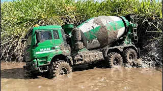 RC Truk Molen Offroad Gila di Lumpur & Sungai! Realistis Banget