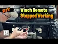How to fix a Harbor Freight winch remote - Will an Amazon wireless winch remote work