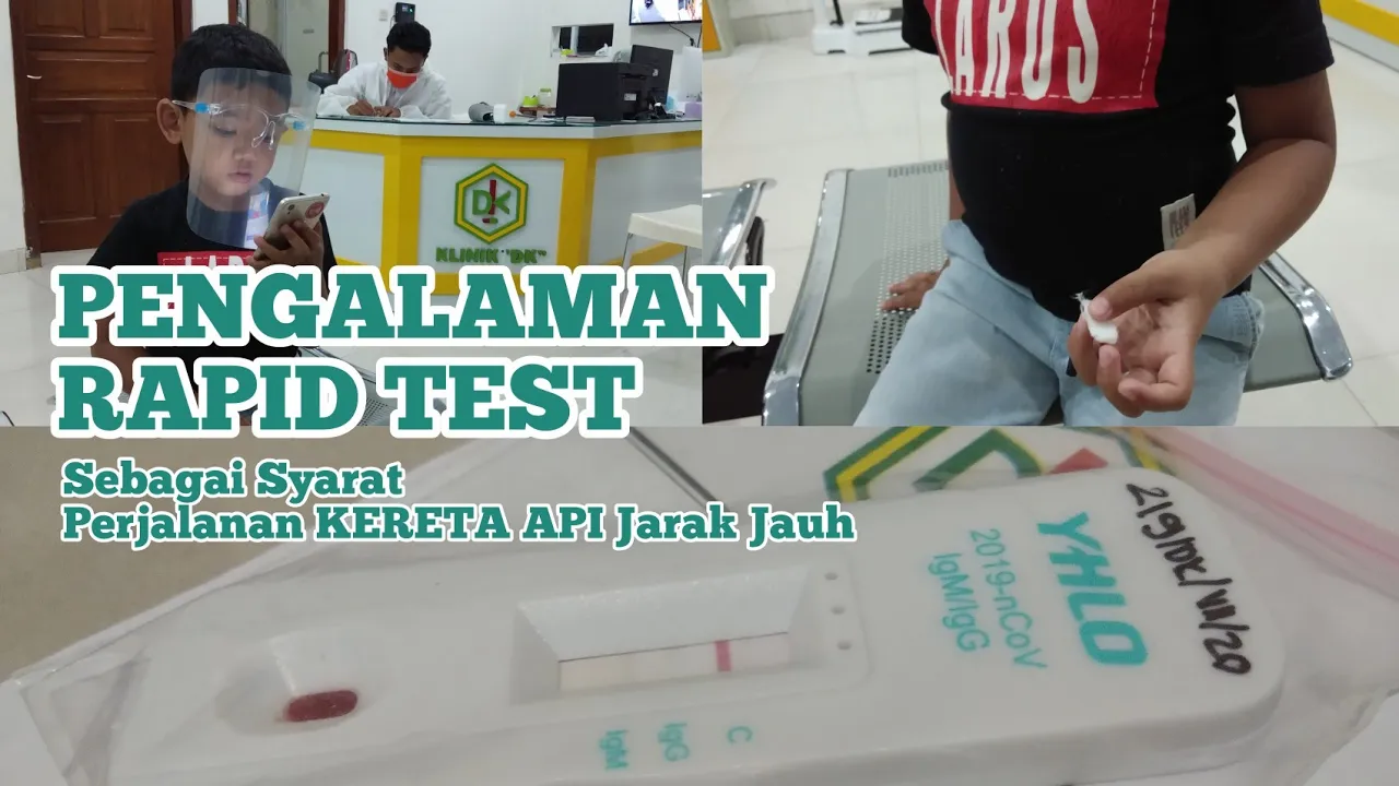 Rapid Test Antigen di Stasiun Tugu Yogyakarta dilakukan di lokasi yang sudah disediakan. Yaitu di pi. 