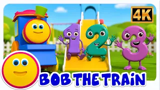 รถไฟบ็อบ เพลงตัวเลขสำหรับเด็ก และบทกลอนเสริมความรู้เพิ่มเติมสำหรับเด็ก