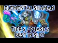 TBC Elemental Shaman Phase 2 Best in Slot BIS What my loot list looks like Final List
