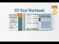IEP Goal and Objective Workbook Worksheets and IEP Data Tracking