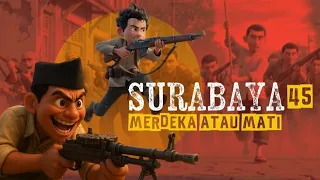 animation ai struggle battle of surabaya 1945 british commander general mallaby killed