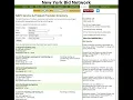 NY Bidnet Search